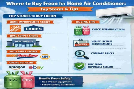 Where to Buy Freon for Home Air Conditioner: Top Stores & Tips