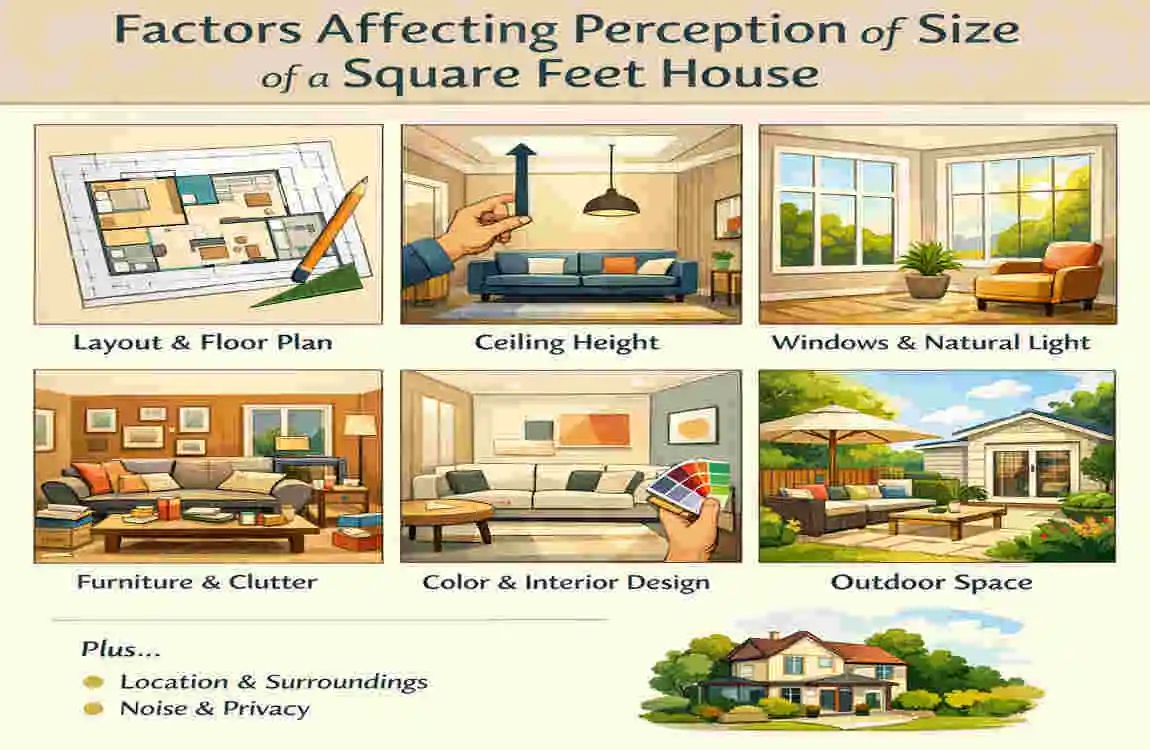 how big is square feet house