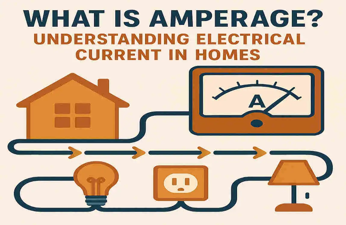 what is the average amperage of a house
