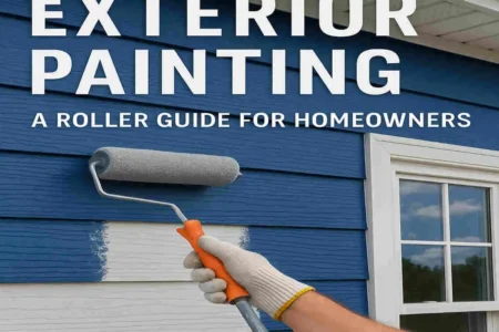 Master Exterior Painting: A Roller Guide for Homeowners
