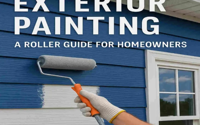 Master Exterior Painting: A Roller Guide for Homeowners