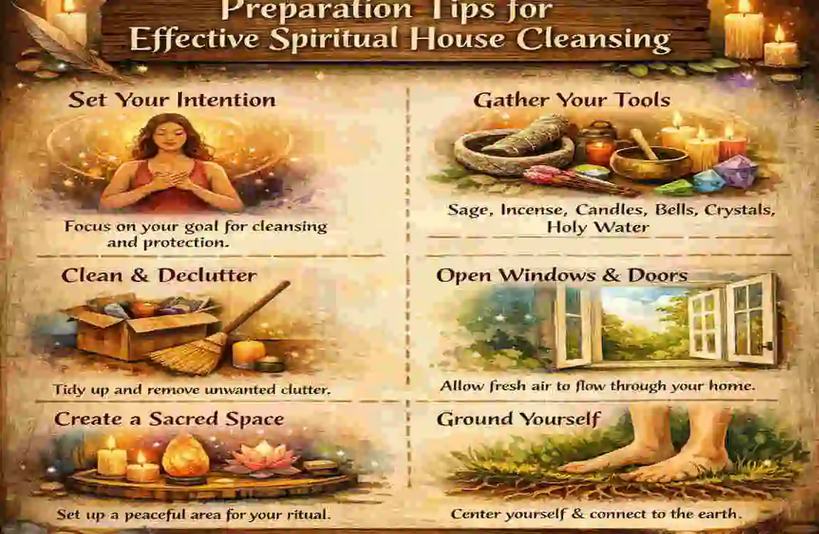 how to spiritually clean your house