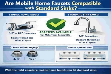 are mobile home faucets different