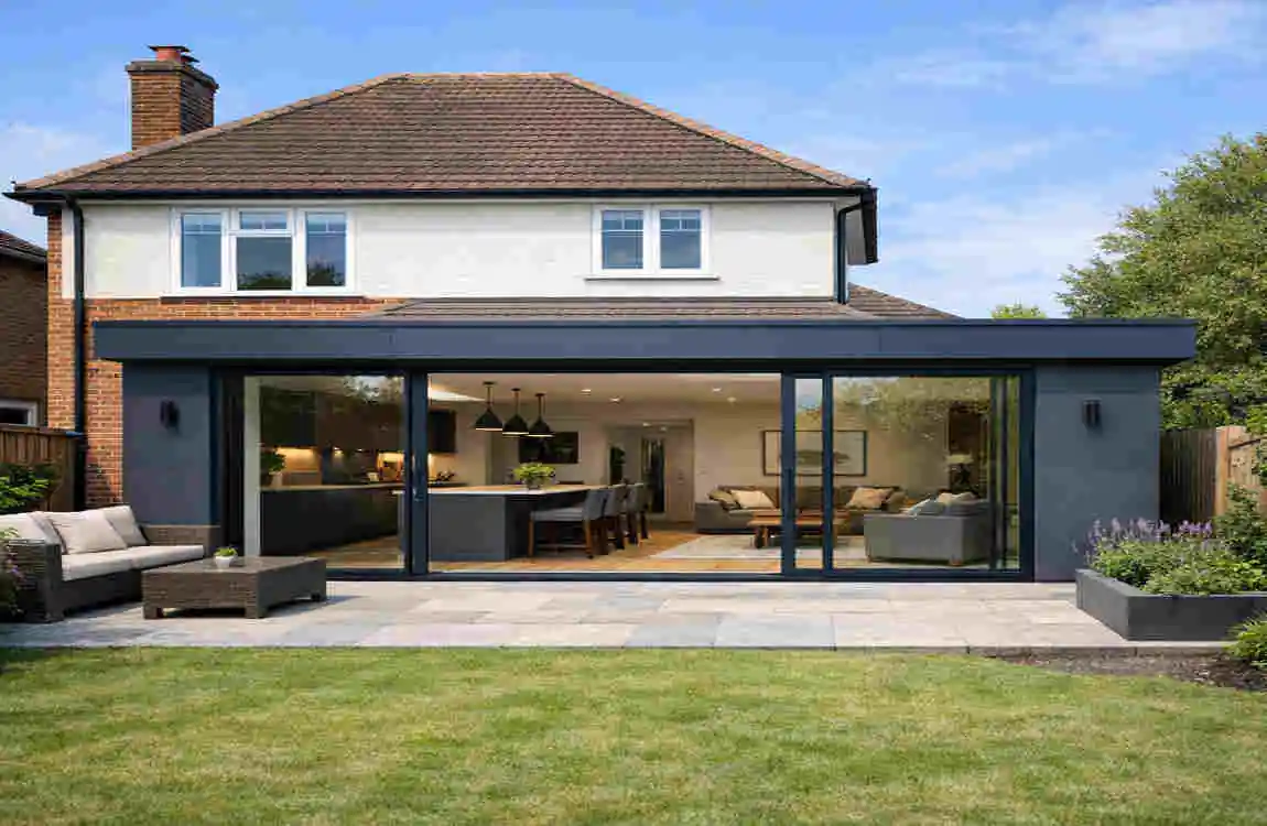 single storey house extension