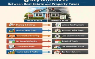 are real estate taxes the same as property taxes