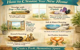 how to cleanse your new home