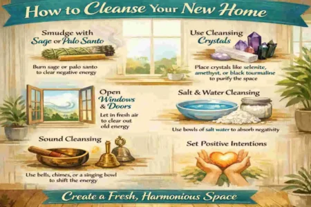 how to cleanse your new home