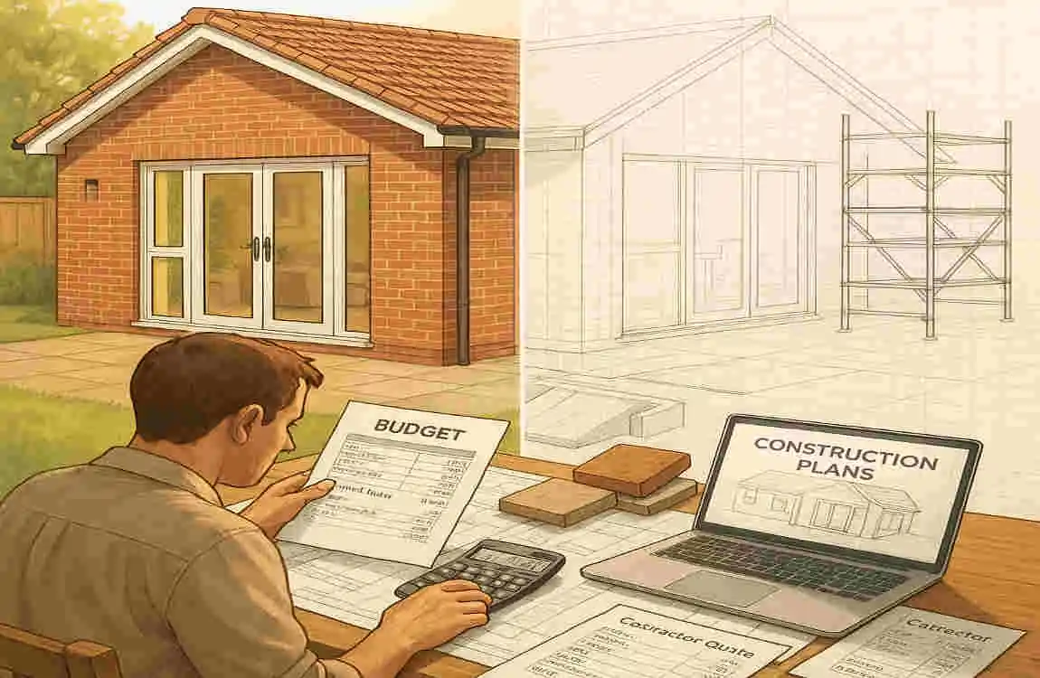 single storey house extension