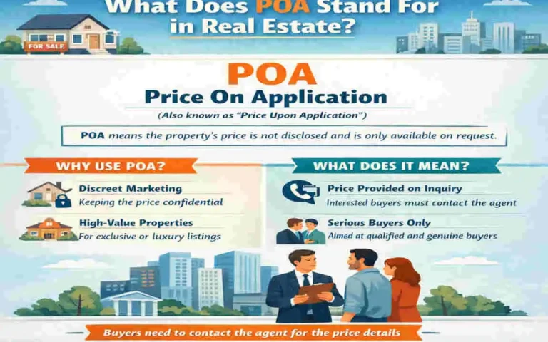 what does poa stand for in real estate
