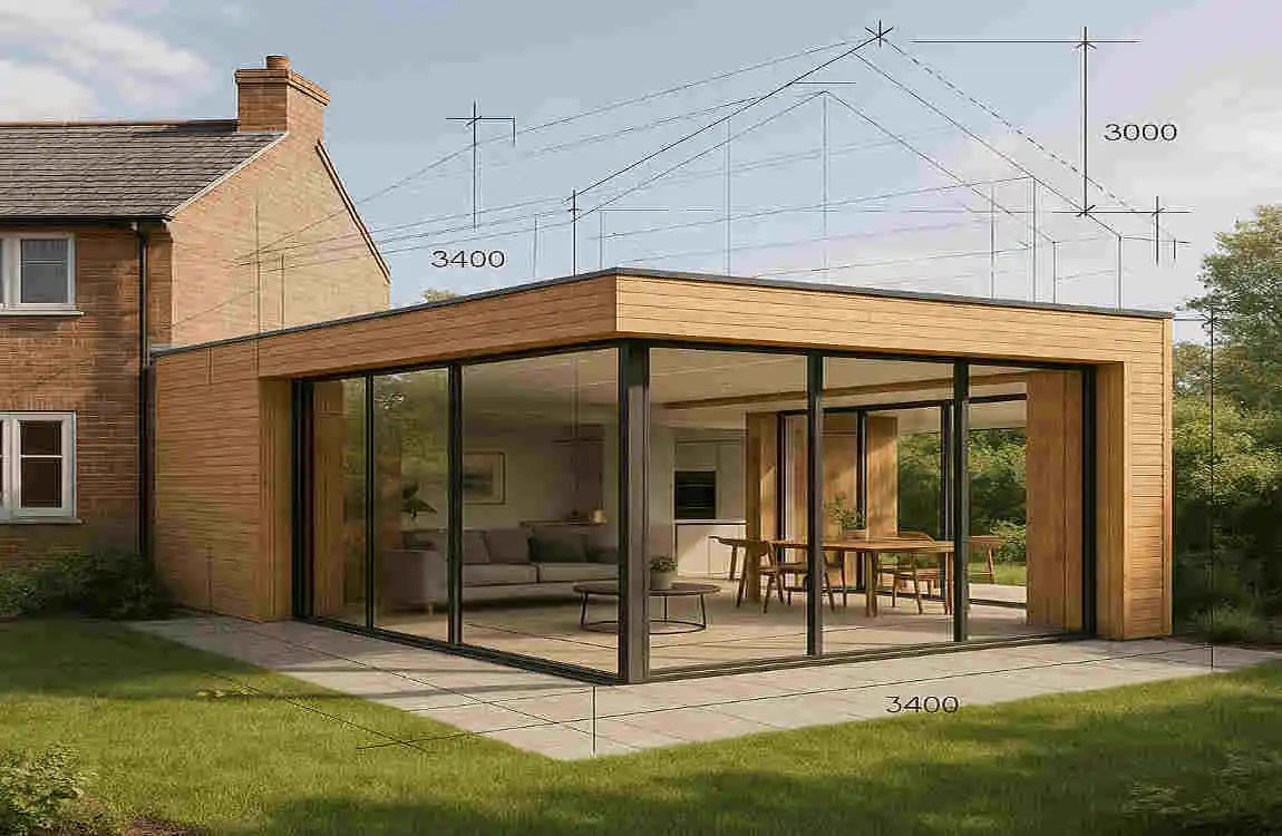 single storey house extension