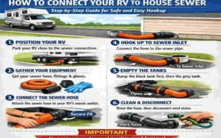 how to connect rv to house sewer