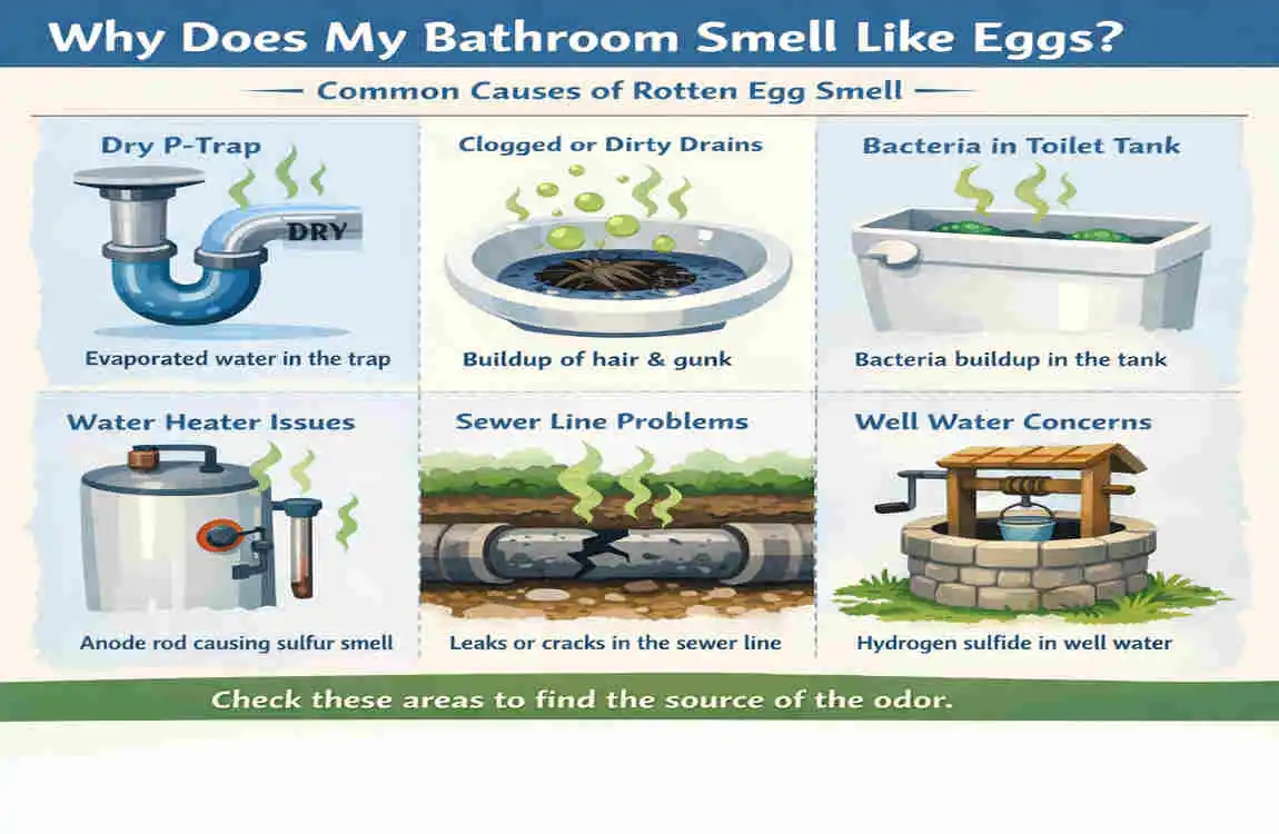Why Does My Bathroom Smell Like Eggs?