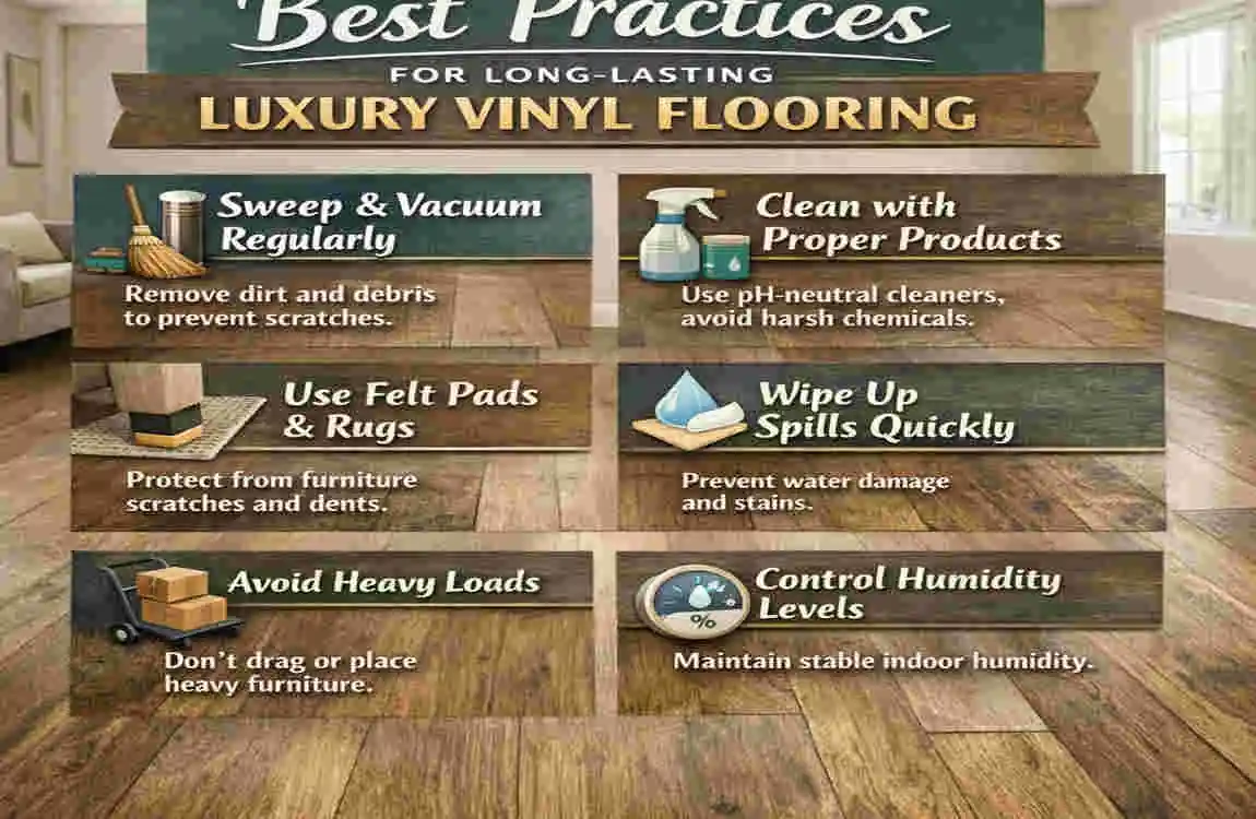 can you steam luxury vinyl flooring
