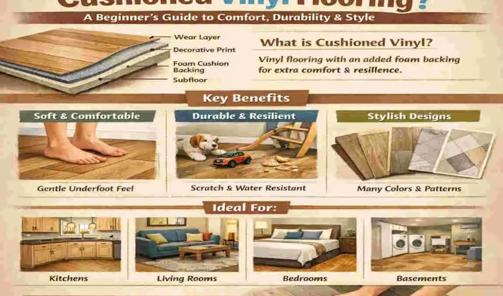 What Is Cushioned Vinyl Flooring