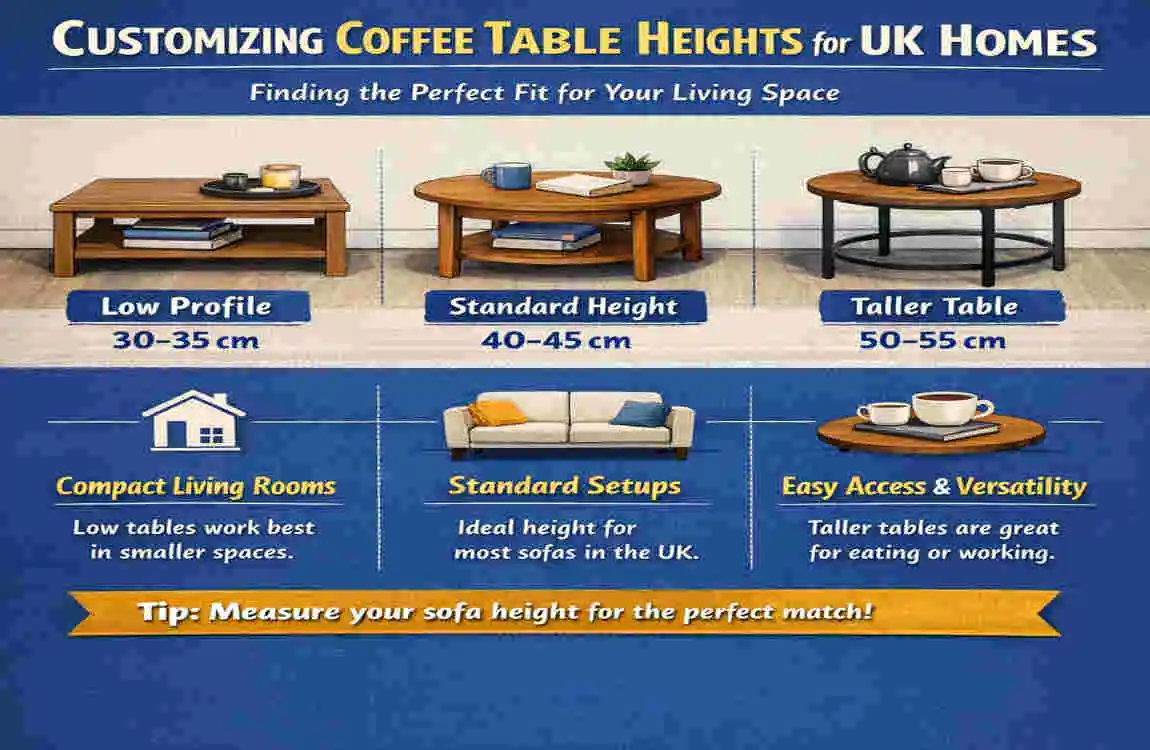 What is a good coffee table height?