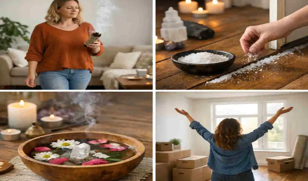 how to cleanse your new home