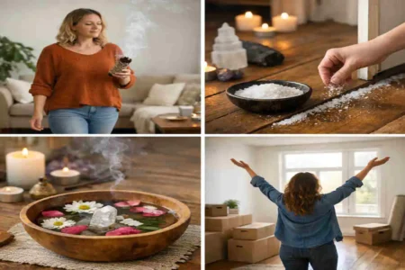 how to cleanse your new home