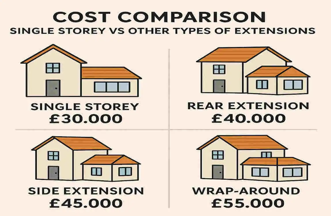 single storey house extension