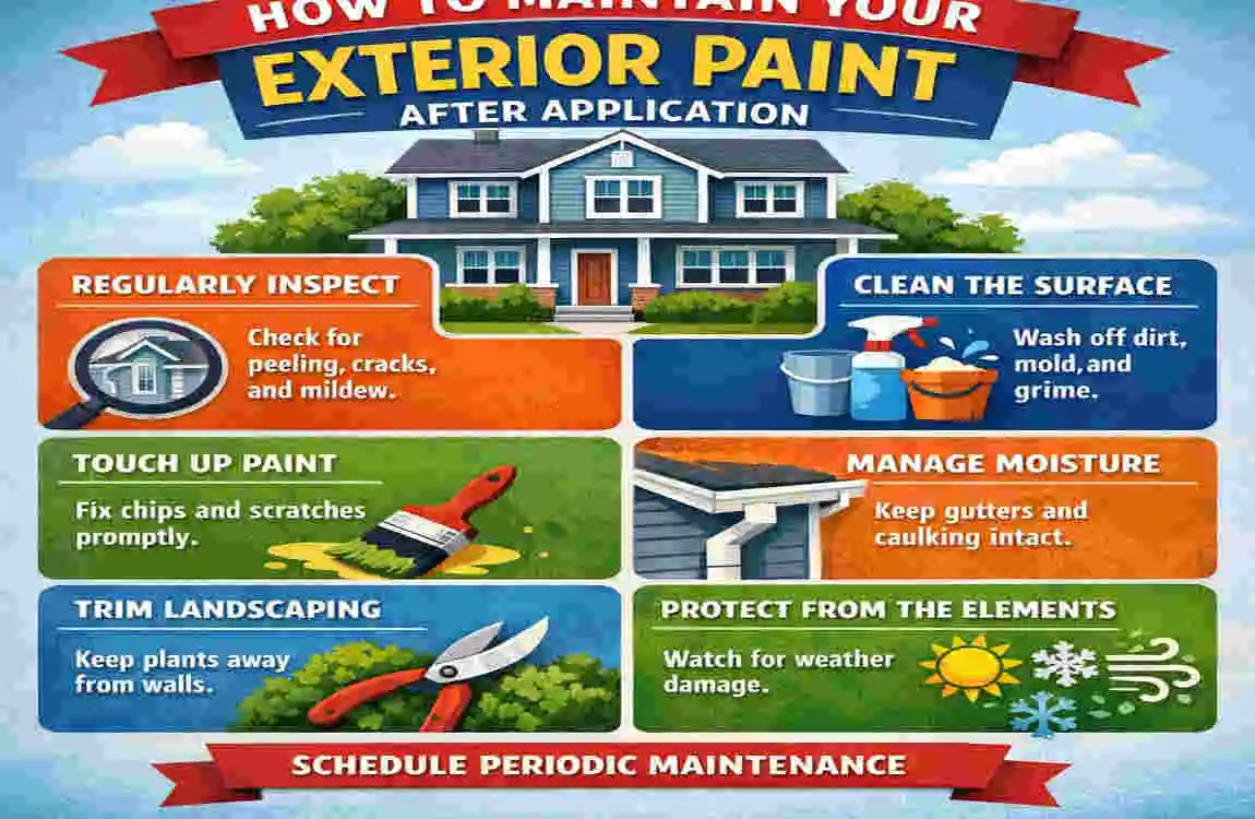 how to paint exterior house with roller