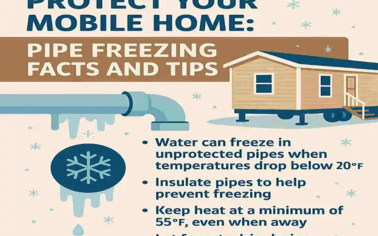 Protect Your Mobile Home: Pipe Freezing Facts and Tips
