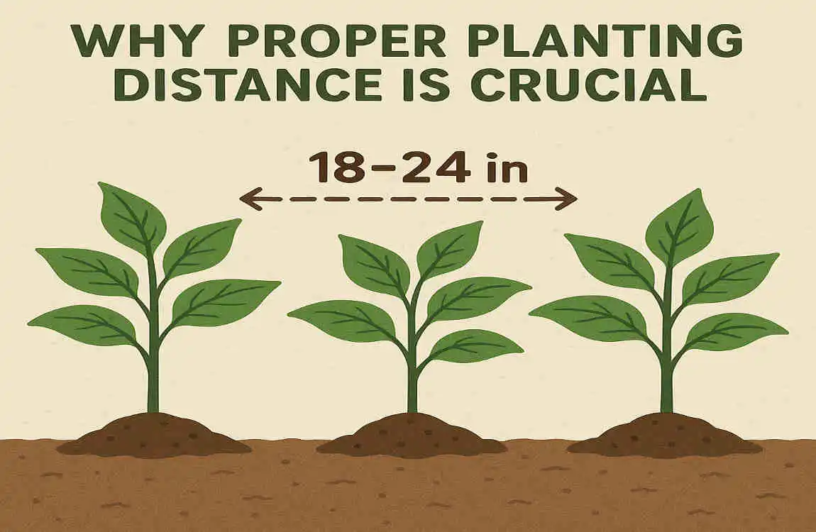 how far to plant crepe myrtle from house
