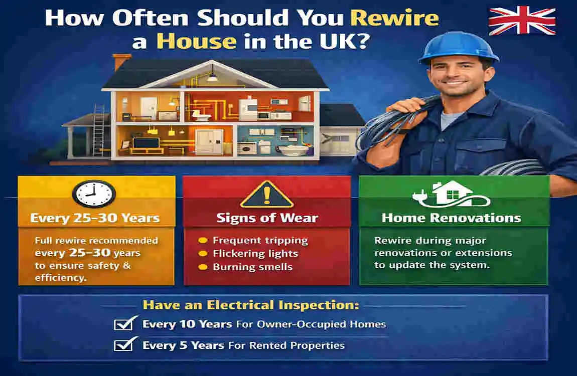 How Often to Rewire a House in the UK