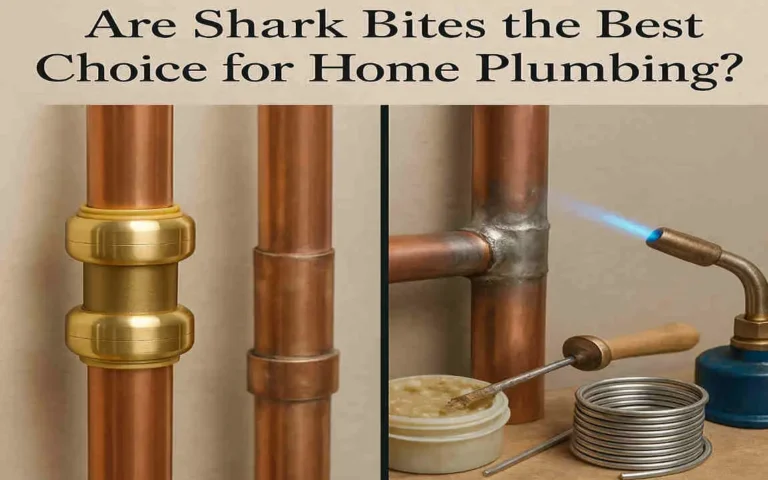 are shark bites good for plumbing