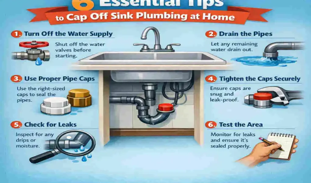 How to Cap Off Sink Plumbin