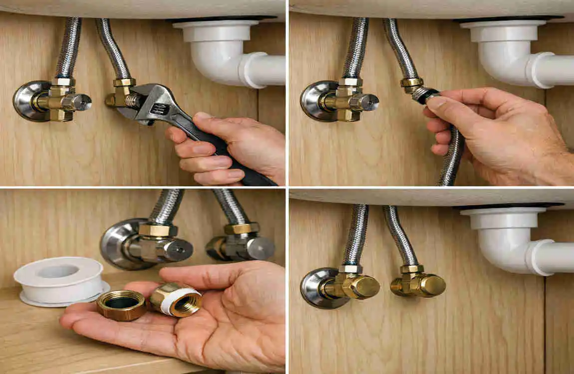 how to cap off sink plumbing