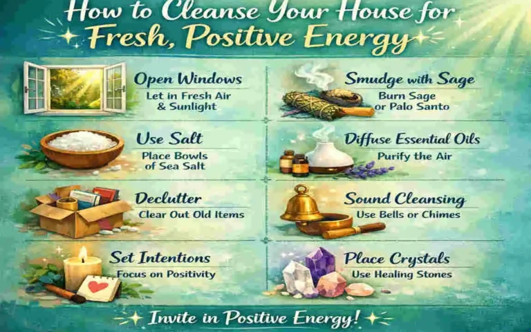 how to cleanse your new home