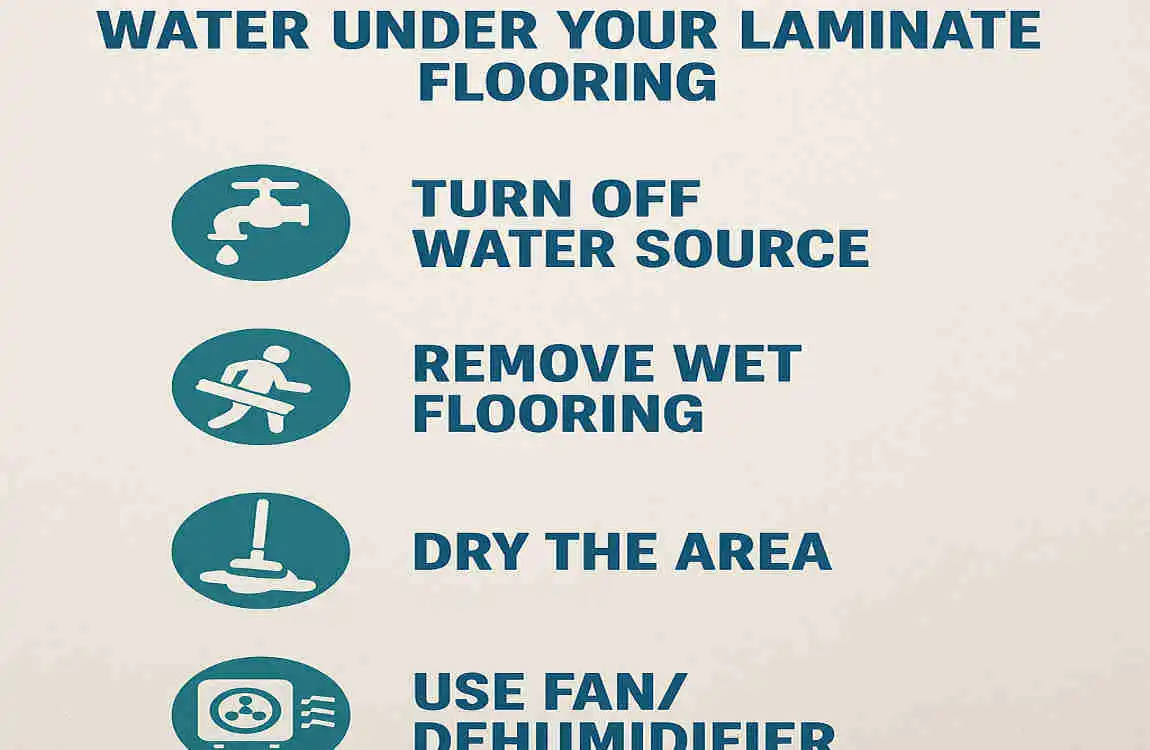 How to Dry Laminate Flooring with Water Under It in Your Home
