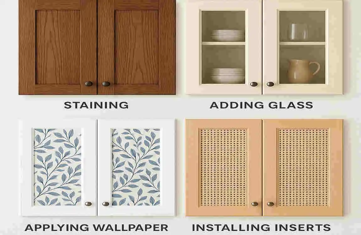 do you paint the inside of cabinets doors