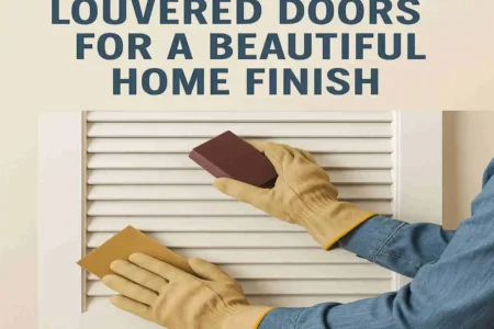 How to Sand Louvered Doors for a Beautiful Home Finish