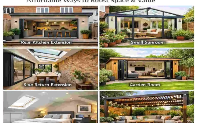 single storey house extension