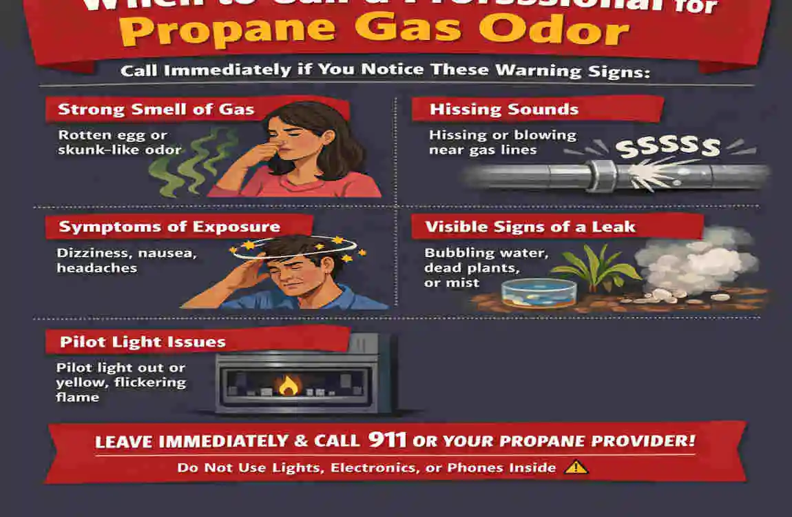 what does propane smell like in a house