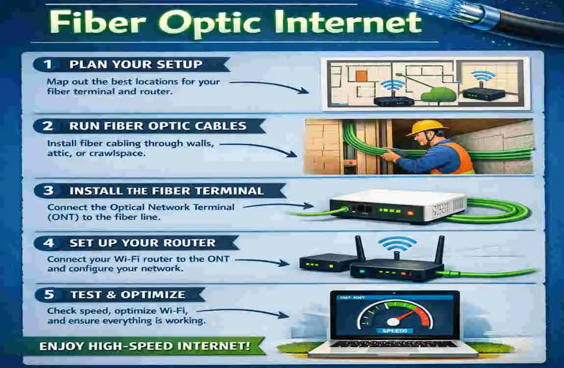 A Guide to Rewiring Your Home for Fiber Optic Internet - home comfort ...
