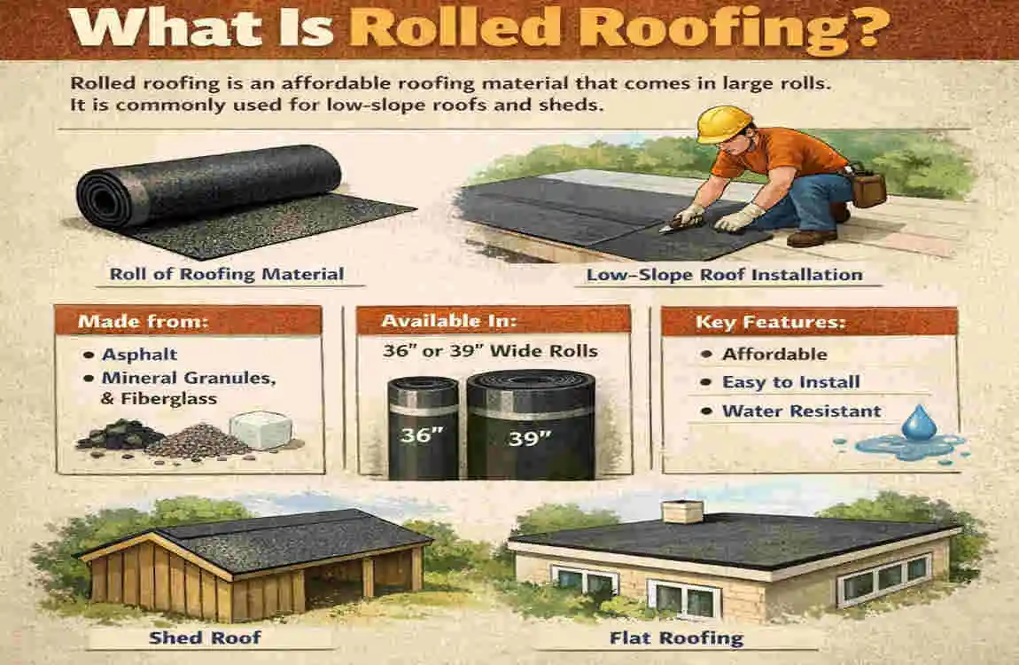 how much does a roll of rolled roofing cost