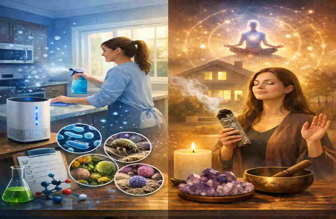 how to cleanse your new home