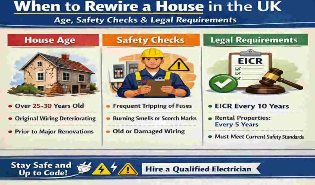 How Often to Rewire a House in the UK