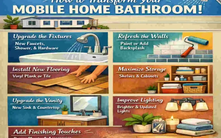 how to remodel a bathroom in a mobile home