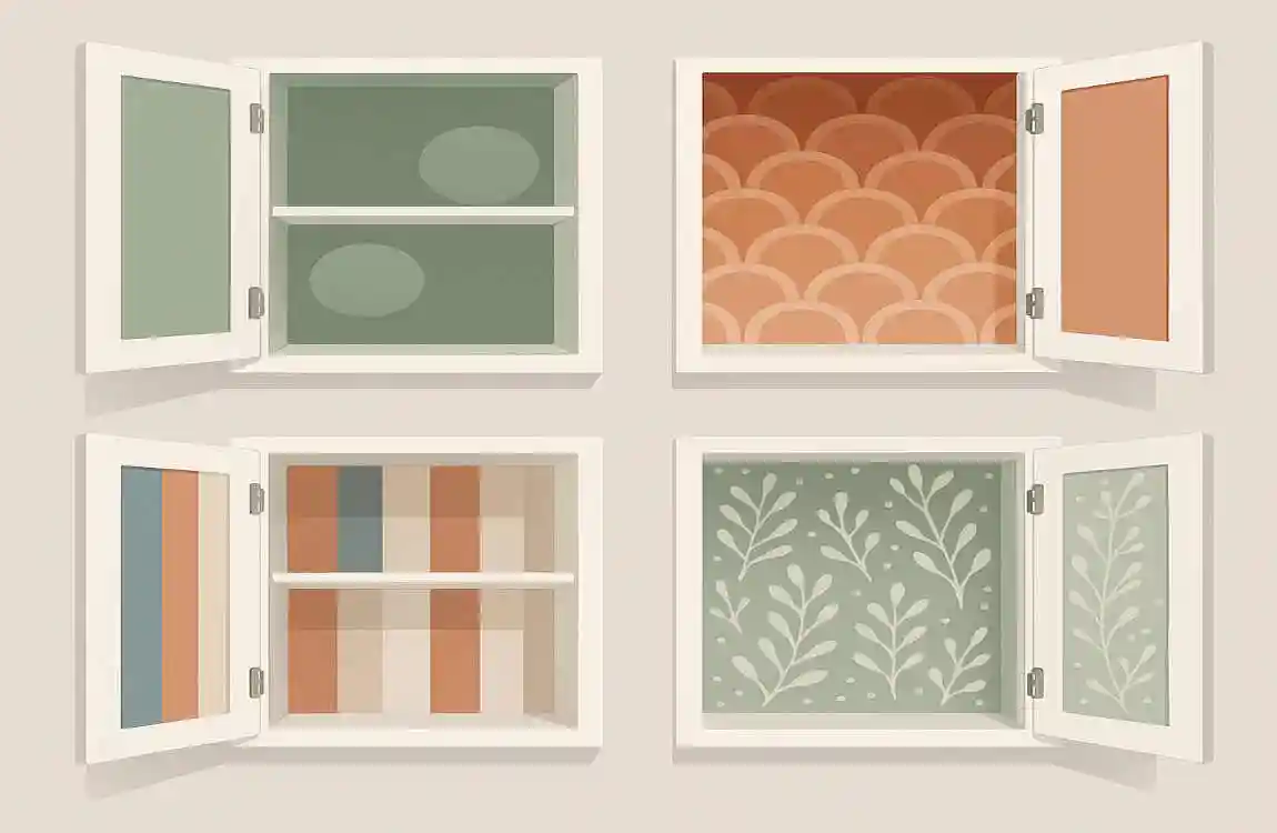 do you paint the inside of cabinets doors