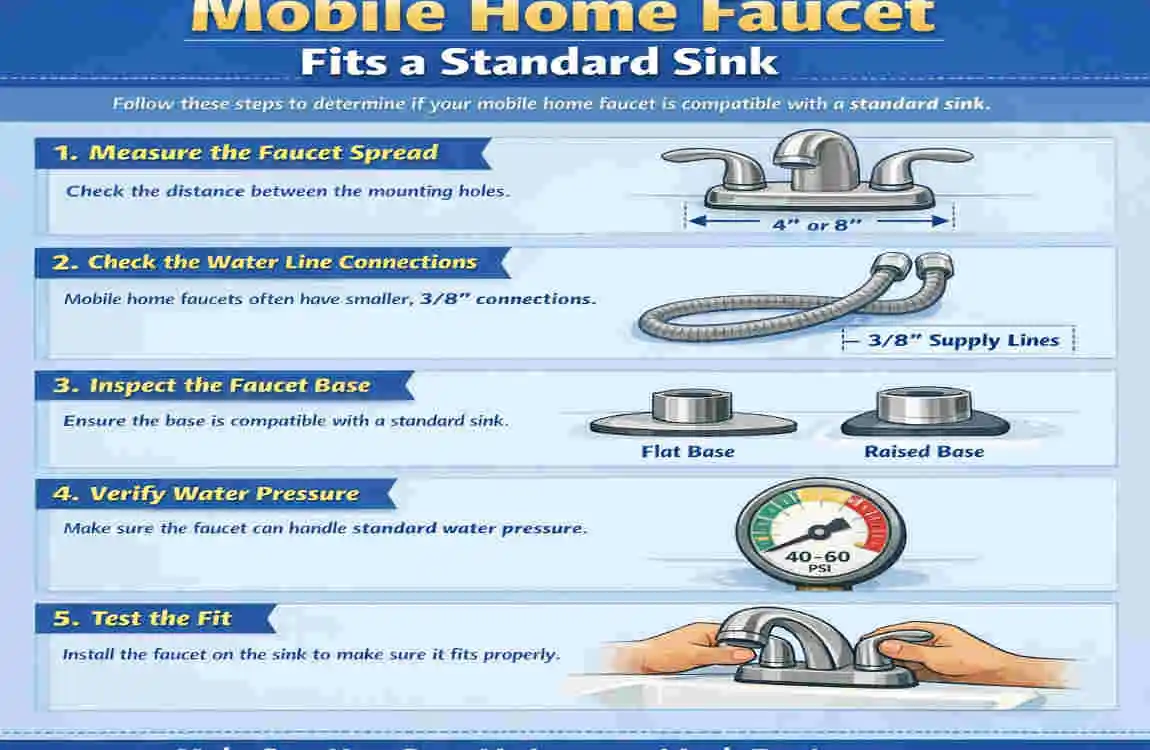 are mobile home faucets different