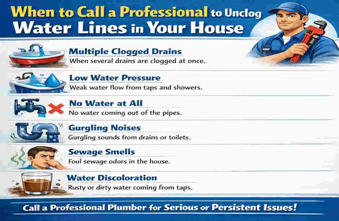 How to Unclog Water Lines in House: Fast DIY Fixes for Low Pressure & Backups