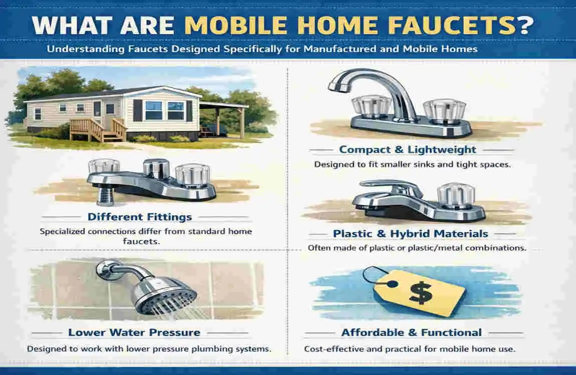 are mobile home faucets different