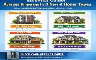 what is the average amperage of a house
