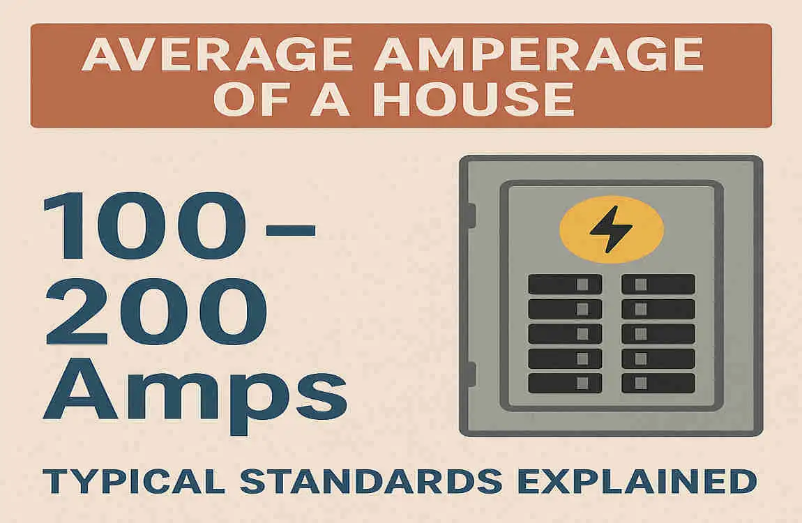 what is the average amperage of a house
