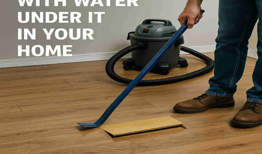 How to Dry Laminate Flooring with Water Under It in Your Home