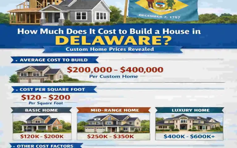 How Much Does It Cost to Build a House in Delaware? Custom Prices Revealed