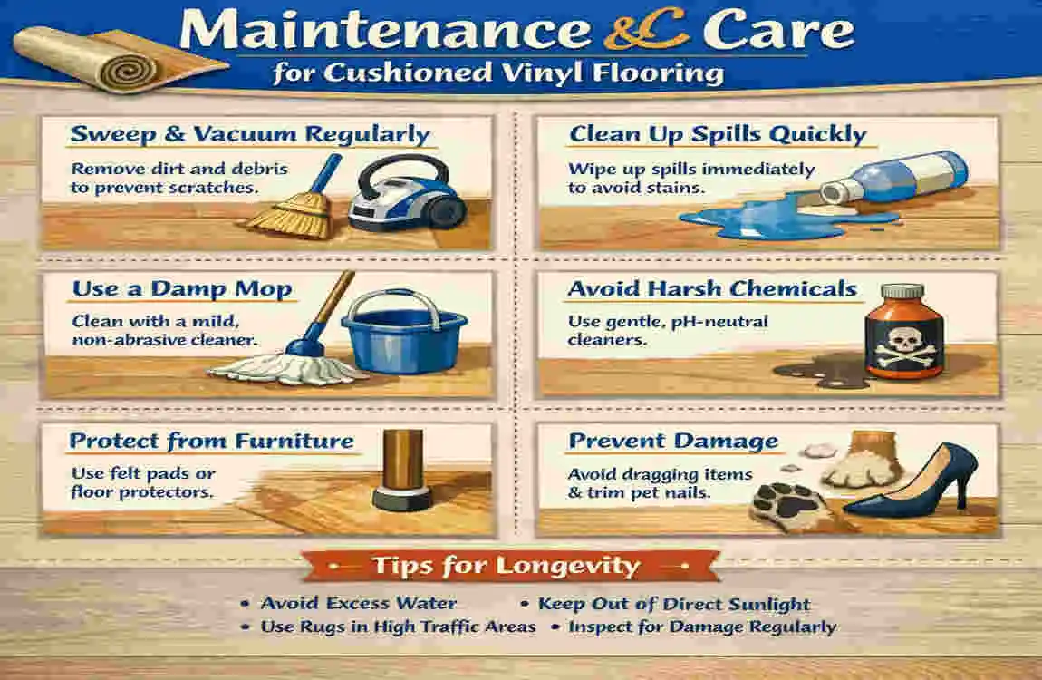 What Is Cushioned Vinyl Flooring