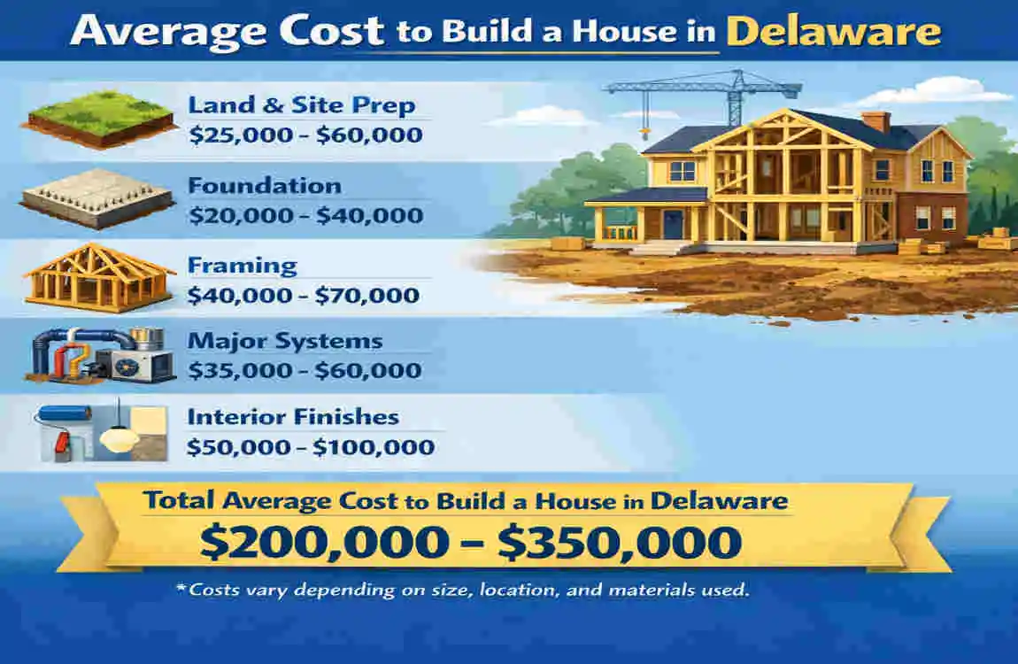 How Much Does It Cost to Build a House in Delaware? Custom Prices Revealed
